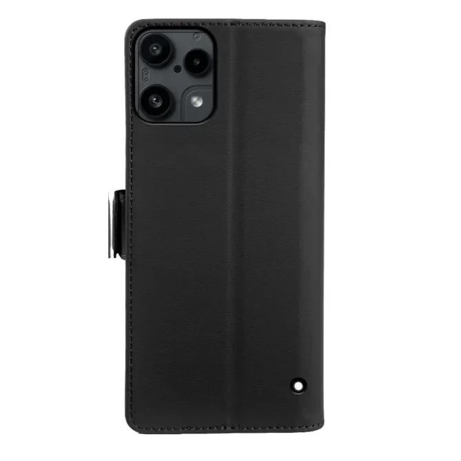 Housse Nothing Phone (3a) Lite Simili Cuir Skin-Touch avec Porte-Cartes