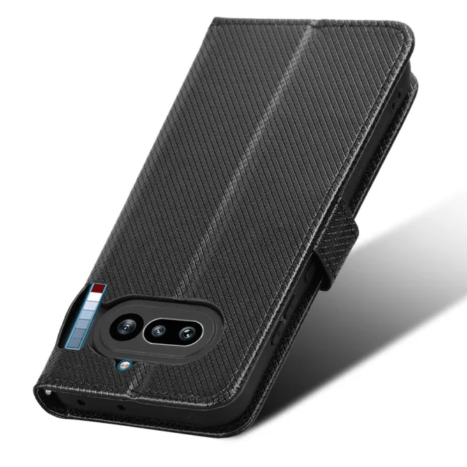 Housse Nothing Phone (4a) Simili Cuir Diamant avec Lanière