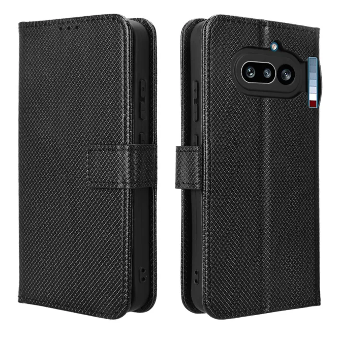 Housse Nothing Phone (4a) Simili Cuir Diamant avec Lanière