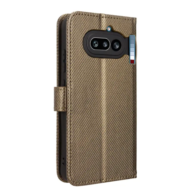 Housse Nothing Phone (4a) Simili Cuir Diamant avec Lanière