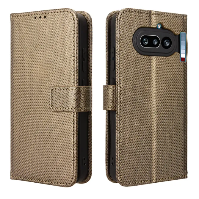 Housse Nothing Phone (4a) Simili Cuir Diamant avec Lanière