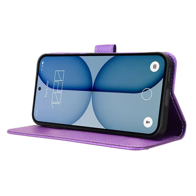 Housse Nothing Phone (4a) Simili Cuir Diamant avec Lanière