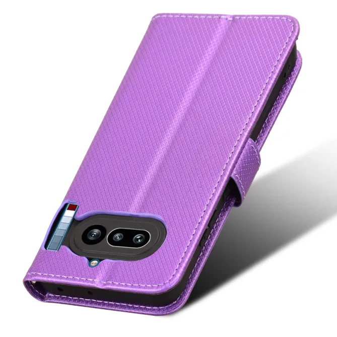 Housse Nothing Phone (4a) Simili Cuir Diamant avec Lanière