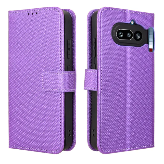 Housse Nothing Phone (4a) Simili Cuir Diamant avec Lanière