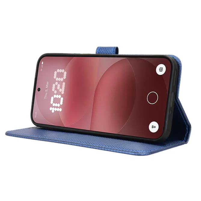 Housse Nothing Phone (4a) Pro Simili Cuir Diamant avec Lanière