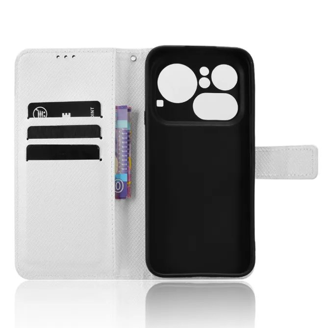 Housse Nothing Phone (4a) Pro Simili Cuir Diamant avec Lanière