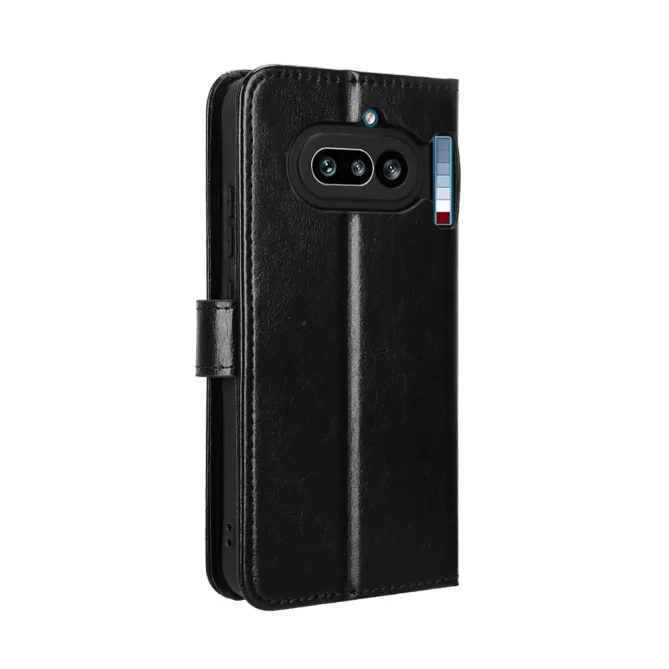 Housse Nothing Phone (4a) Simili Cuir Patiné à Lanière