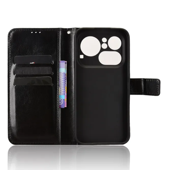 Housse Nothing Phone (4a) Pro Simili Cuir Patiné avec Lanière