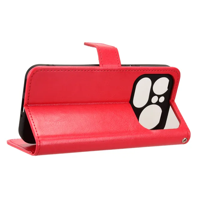 Housse Nothing Phone (4a) Pro Simili Cuir Patiné avec Lanière