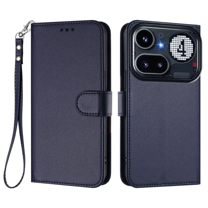 Housse Nothing Phone (4a) Pro Élégance Simili Cuir Coutures Apparentes