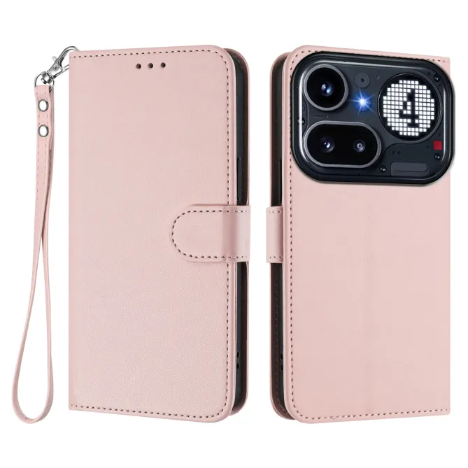 Housse Nothing Phone (4a) Pro Élégance Simili Cuir Coutures Apparentes