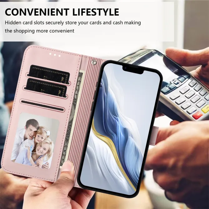 Housse Nothing Phone (4a) Pro Élégance Simili Cuir Coutures Apparentes