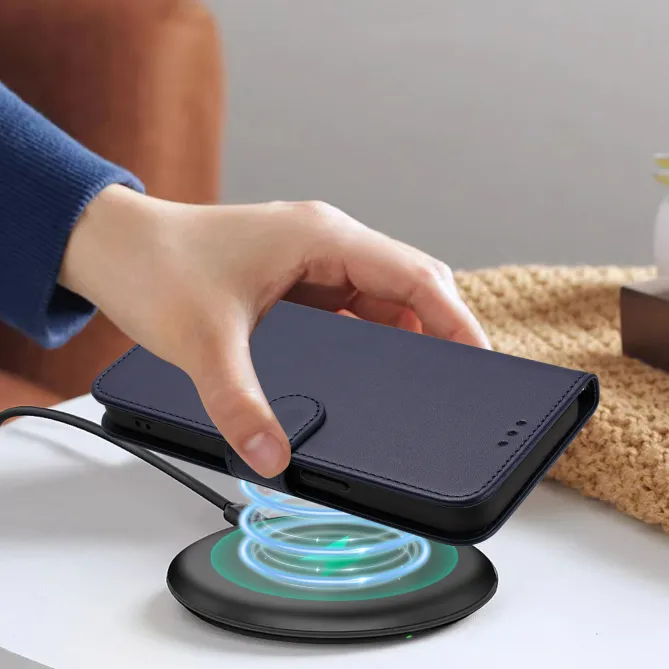 Housse Nothing Phone (4a) Élégance Simili Cuir Coutures Apparentes