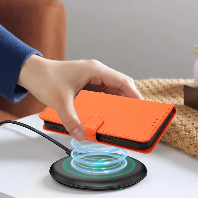 Housse Nothing Phone (4a) Élégance Simili Cuir Coutures Apparentes