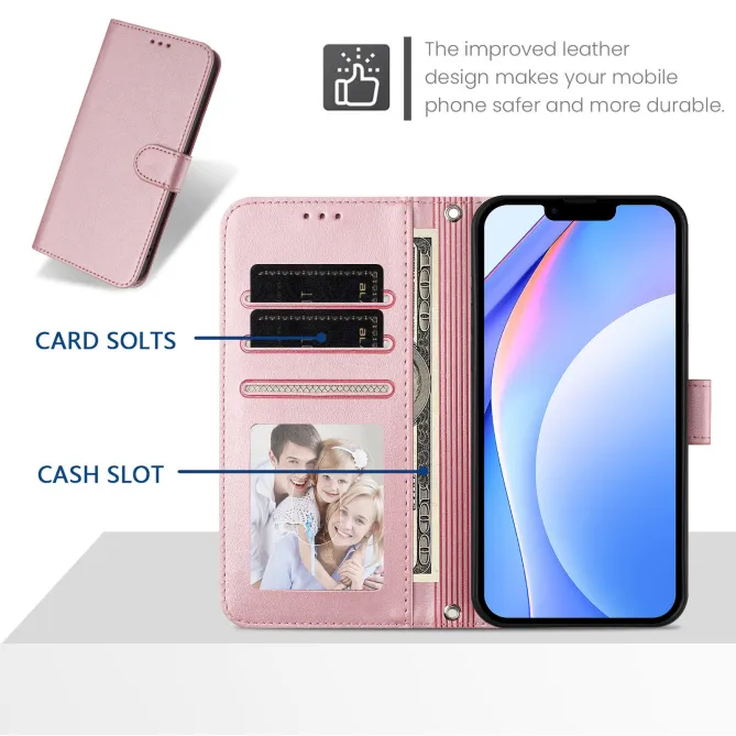 Housse Nothing Phone (4a) Pro Portefeuille RFID Simili Cuir avec Dragonne