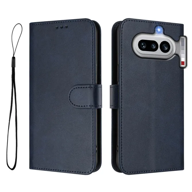 Housse Nothing Phone (4a) Portefeuille RFID Simili Cuir avec Dragonne