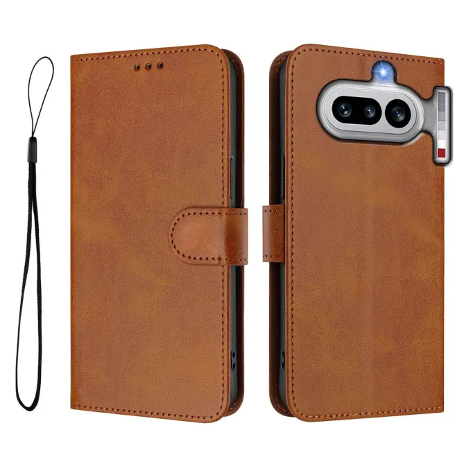 Housse Nothing Phone (4a) Portefeuille RFID Simili Cuir avec Dragonne