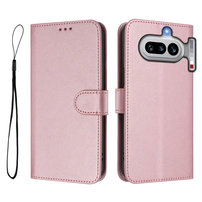 Housse Nothing Phone (4a) Portefeuille RFID Simili Cuir avec Dragonne