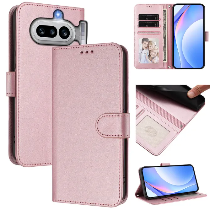 Housse Nothing Phone (4a) Portefeuille RFID Simili Cuir avec Dragonne