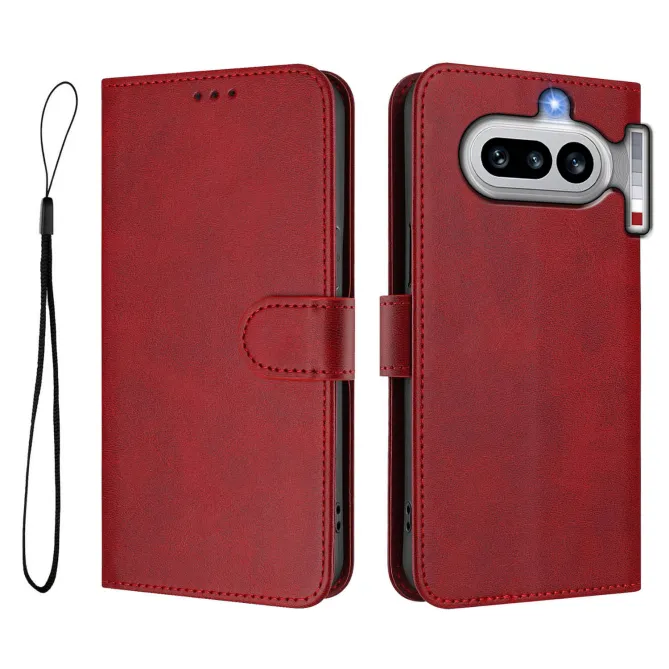 Housse Nothing Phone (4a) Portefeuille RFID Simili Cuir avec Dragonne