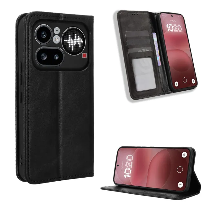 Flip Cover Nothing Phone (4a) Pro Cirénius Simili Cuir