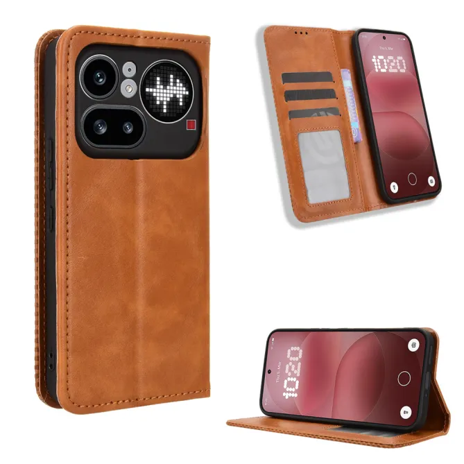 Flip Cover Nothing Phone (4a) Pro Cirénius Simili Cuir