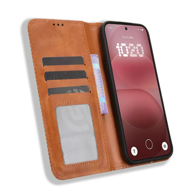 Flip Cover Nothing Phone (4a) Pro Cirénius Simili Cuir