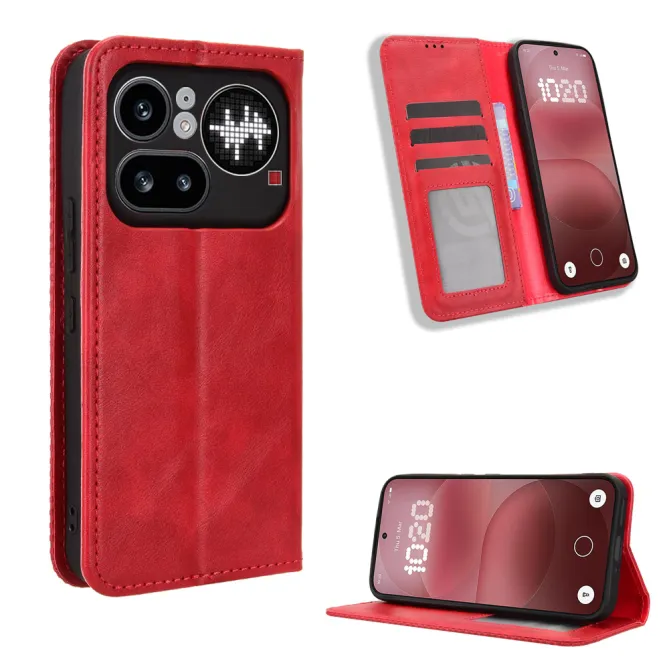 Flip Cover Nothing Phone (4a) Pro Cirénius Simili Cuir