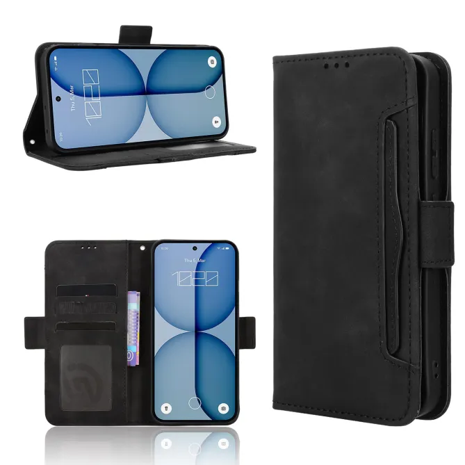 Housse Nothing Phone (4a) Simili Cuir Premium Porte-Cartes