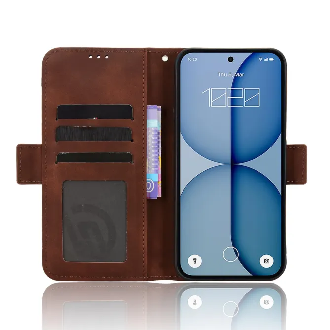 Housse Nothing Phone (4a) Simili Cuir Premium Porte-Cartes