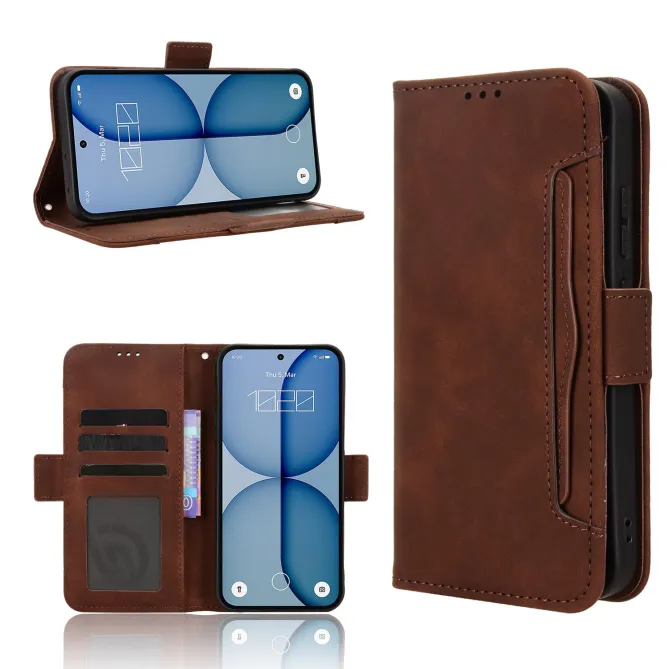 Housse Nothing Phone (4a) Simili Cuir Premium Porte-Cartes