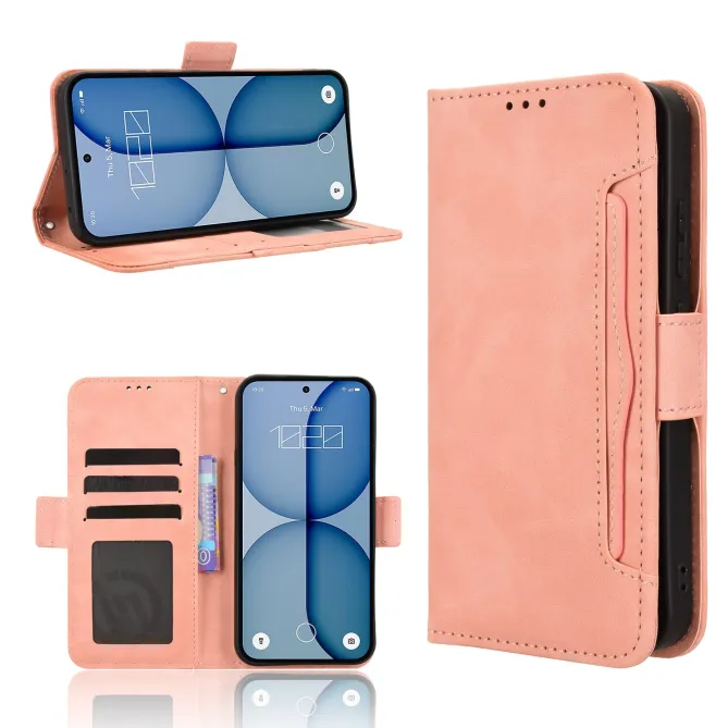 Housse Nothing Phone (4a) Simili Cuir Premium Porte-Cartes