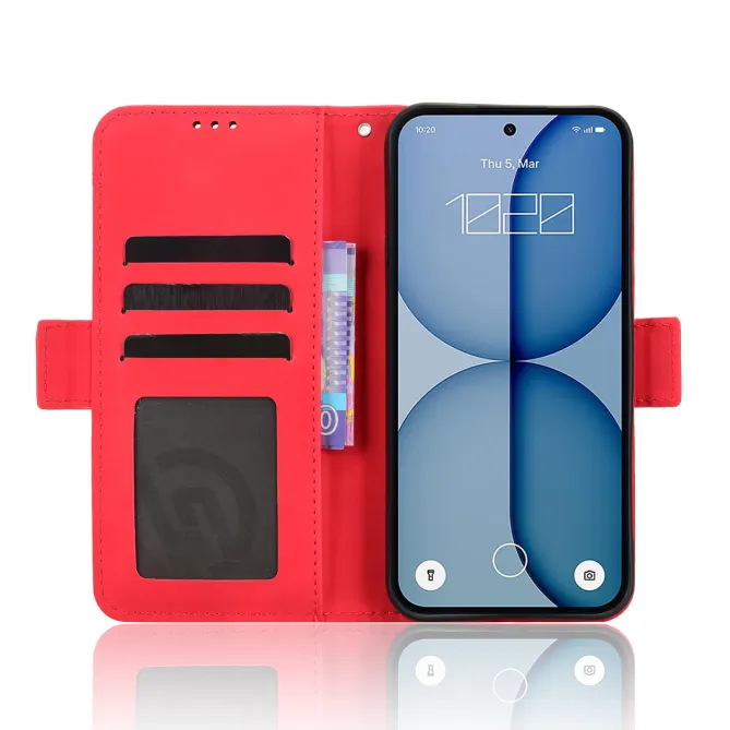 Housse Nothing Phone (4a) Simili Cuir Premium Porte-Cartes