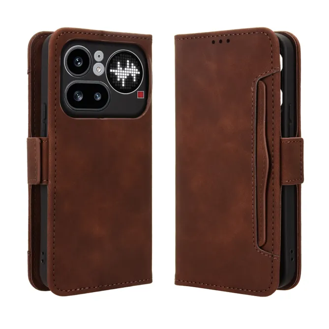 Housse Nothing Phone (4a) Pro Simili Cuir Premium Porte-Cartes