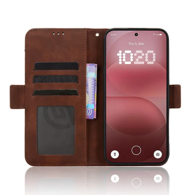 Housse Nothing Phone (4a) Pro Simili Cuir Premium Porte-Cartes