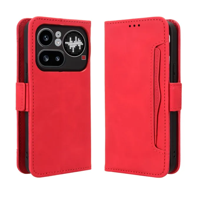 Housse Nothing Phone (4a) Pro Simili Cuir Premium Porte-Cartes