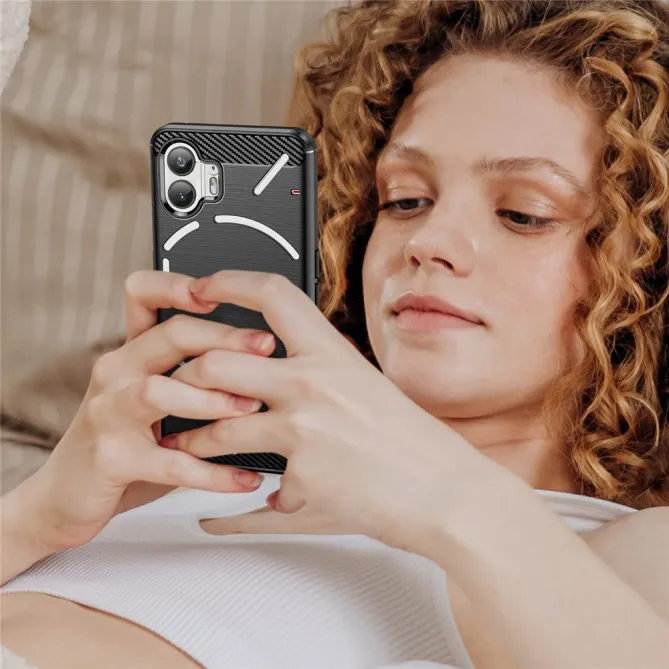 Coque Nothing Phone (2) Fibre de Carbone Protection