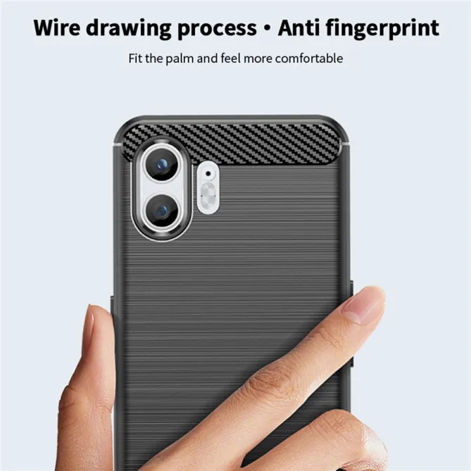 Coque Nothing Phone (2) Fibre de Carbone Protection 2