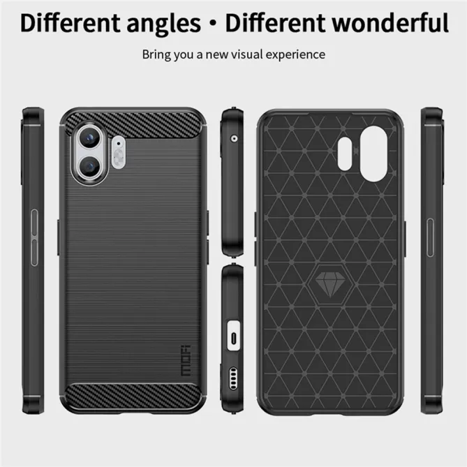 Coque Nothing Phone (2) Fibre de Carbone Protection 2