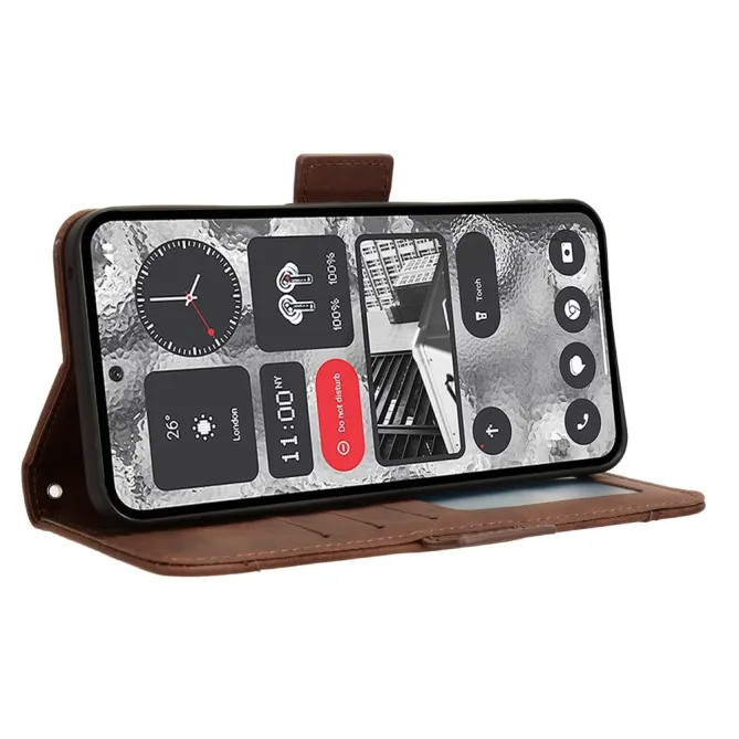 Coque Nothing Phone (2) Simili Cuir Antichoc Protection