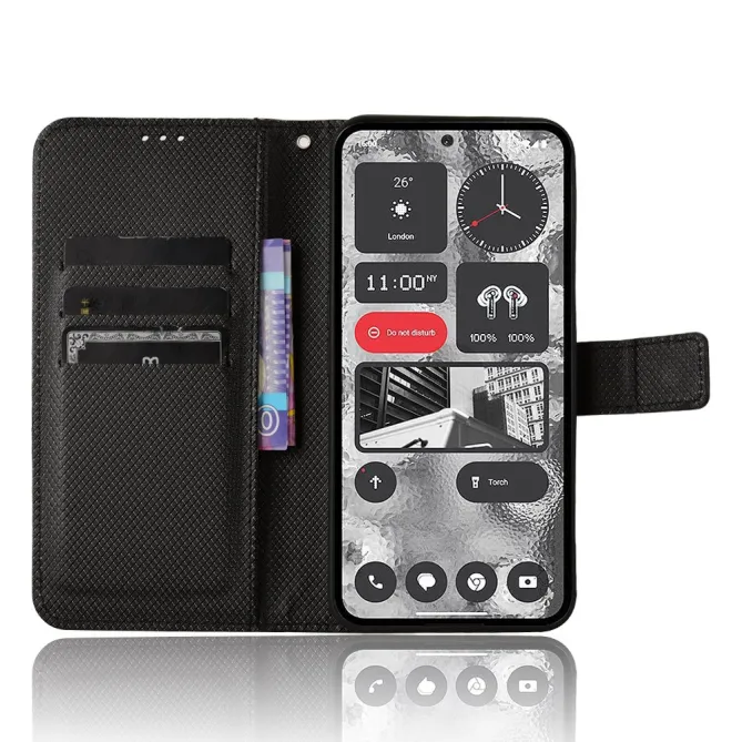 Housse Nothing Phone (2) Simili Cuir Porte-Cartes 2