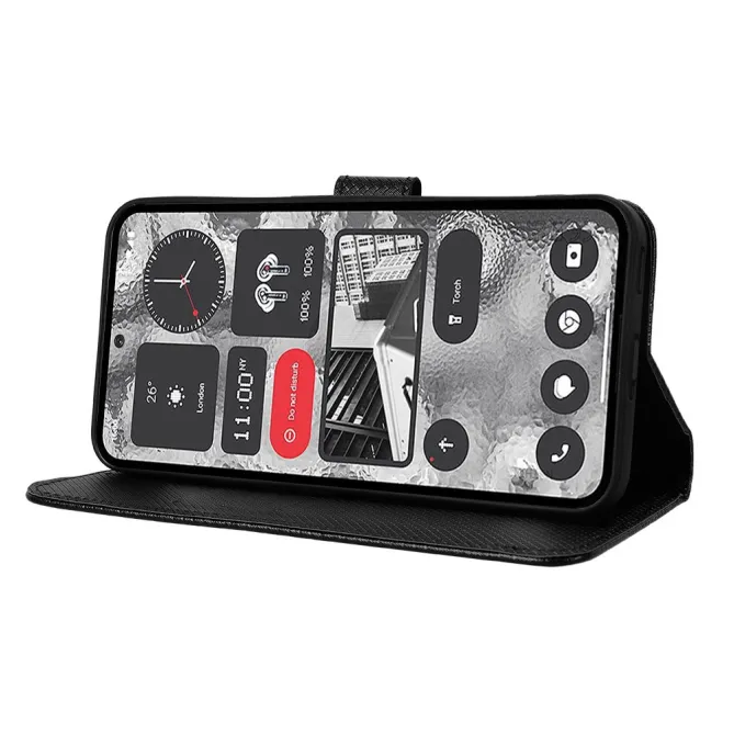 Housse Nothing Phone (2) Simili Cuir Porte-Cartes 2