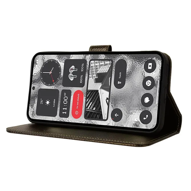 Housse Nothing Phone (2) Simili Cuir Porte-Cartes 2