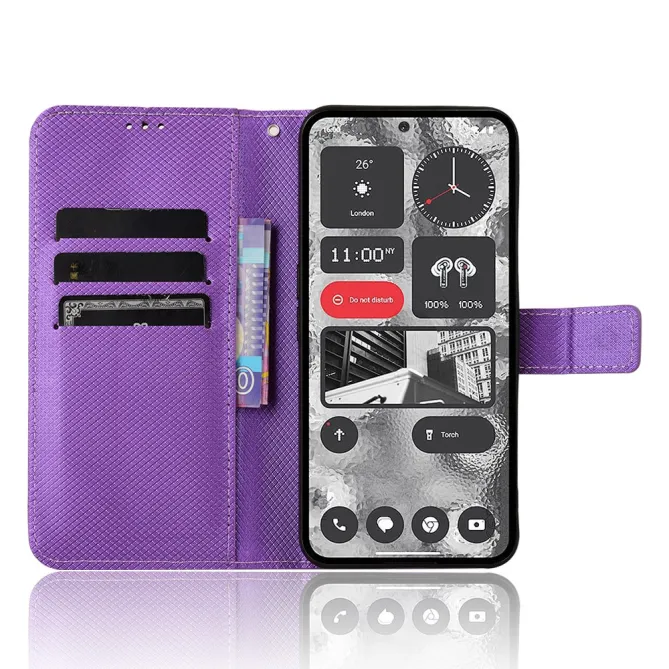 Housse Nothing Phone (2) Simili Cuir Porte-Cartes 2