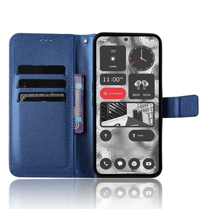 Housse Nothing Phone (2) Simili Cuir Porte-Cartes 2