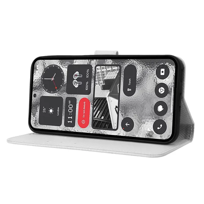 Housse Nothing Phone (2) Simili Cuir Porte-Cartes 2