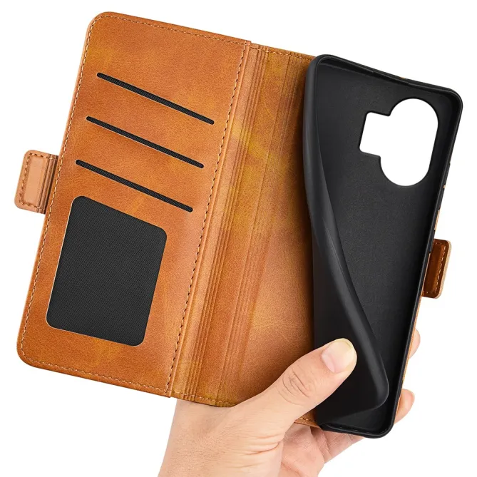 Coque Nothing Phone (2) Simili Cuir Béquille Antichoc Protection