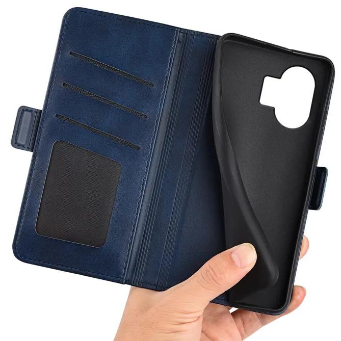 Coque Nothing Phone (2) Simili Cuir Béquille Antichoc Protection