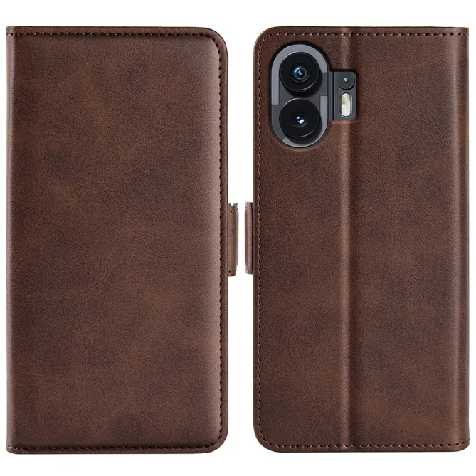 Coque Nothing Phone (2) Simili Cuir Béquille Antichoc Protection