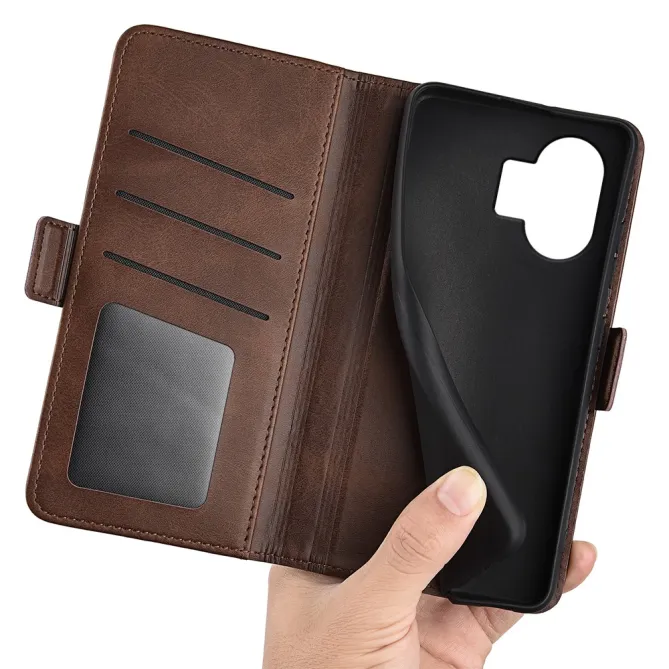 Coque Nothing Phone (2) Simili Cuir Béquille Antichoc Protection